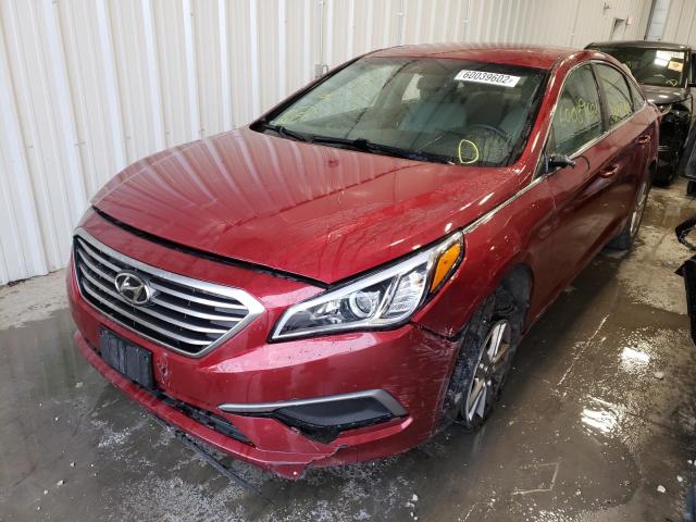 Photo 2 from auction – 2016 HYUNDAI SONATA SE with VIN 5NPE24AF3GH387280