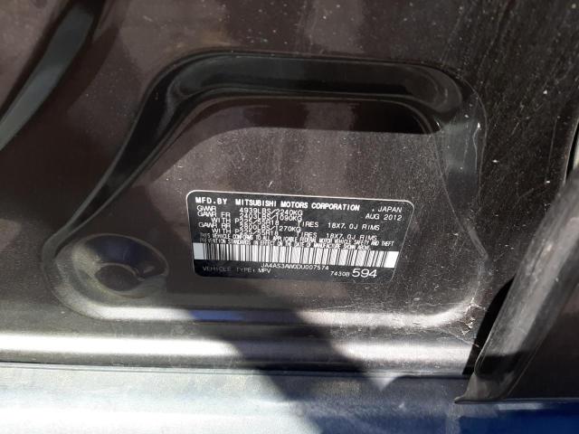 Photo 10 from auction – 2013 MITSUBISHI OUTLANDER with VIN JA4AS3AW0DU007574