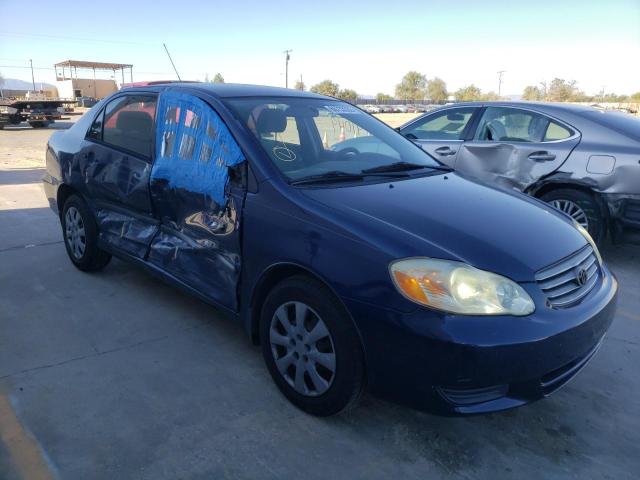 TOYOTA COROLLA CE 2004 with VIN 1NXBR32E64Z294782 - Photo from auction