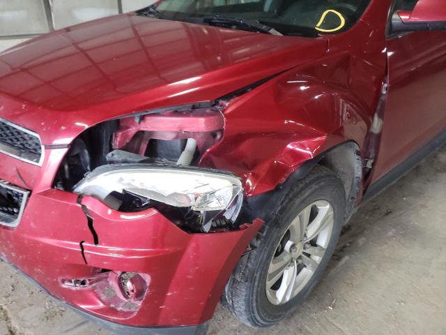 Photo 9 from auction – 2013 CHEVROLET EQUINOX LT with VIN 2GNFLEEK4D6137245