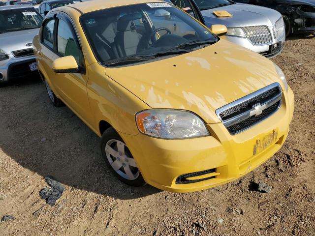 CHEVROLET AVEO LS 2010 with VIN KL1TD5DE6AB129345 - Photo from auction