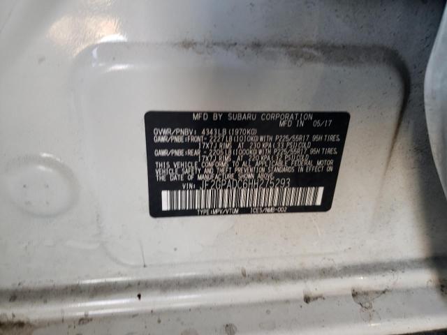Photo 10 from auction – 2017 SUBARU CROSSTREK with VIN JF2GPADC6HH275293