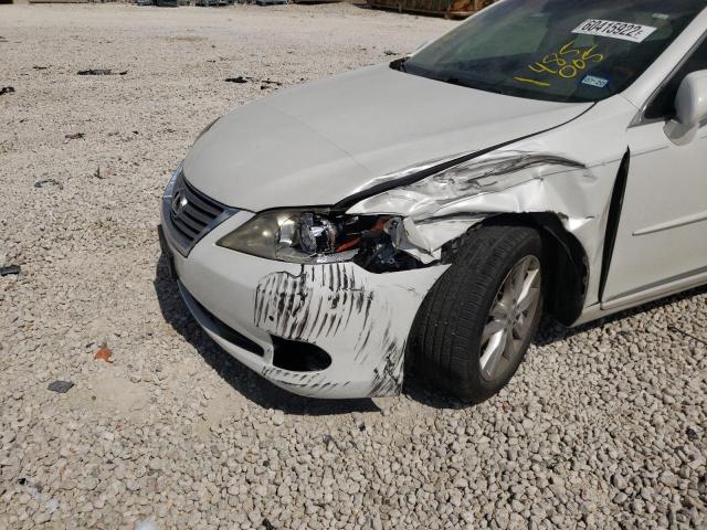 Foto 9 de la subasta – 2012 LEXUS ES 350 con VIN JTHBK1EG2C2485005