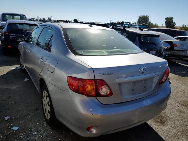 Photo 3 from auction – 2009 TOYOTA COROLLA BA with VIN JTDBL40E799094793