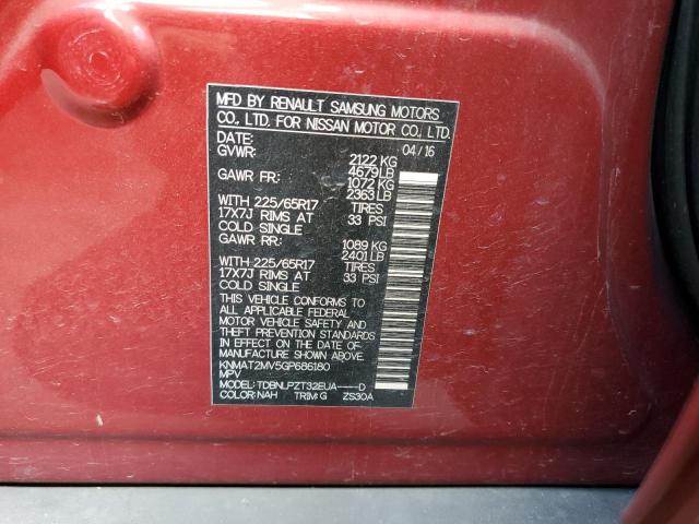Photo 10 from auction – 2016 NISSAN ROGUE S with VIN KNMAT2MV5GP686180