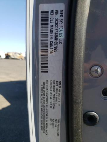 Photo 10 from auction – 2021 DODGE CHALLENGER with VIN 2C3CDZFJ8MH657995