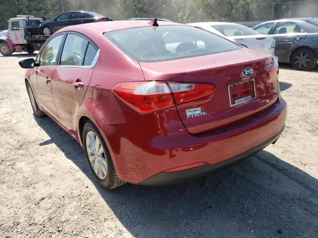 Photo 3 from auction – 2015 KIA FORTE EX with VIN KNAFX4A80F5281498