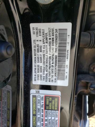 Photo 10 from auction – 2010 HONDA INSIGHT EX with VIN JHMZE2H79AS002663