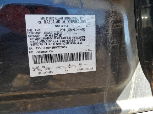 Photo 10 from auction – 2011 MAZDA 6 I with VIN 1YVHZ8BH2B5M28615