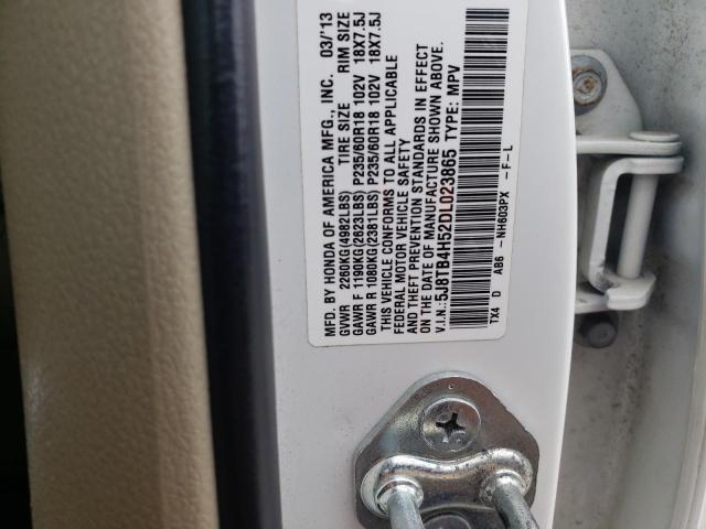 Photo 10 from auction – 2013 ACURA RDX TECHNO with VIN 5J8TB4H52DL023865