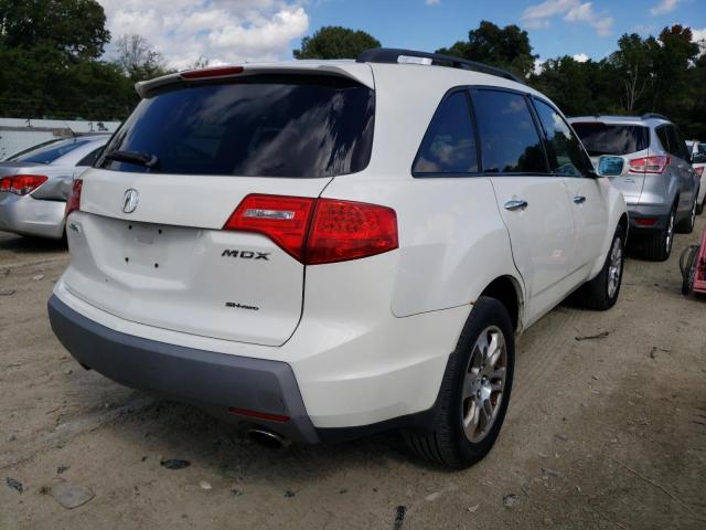 Photo 4 from auction – 2007 ACURA MDX with VIN 2HNYD28207H519266