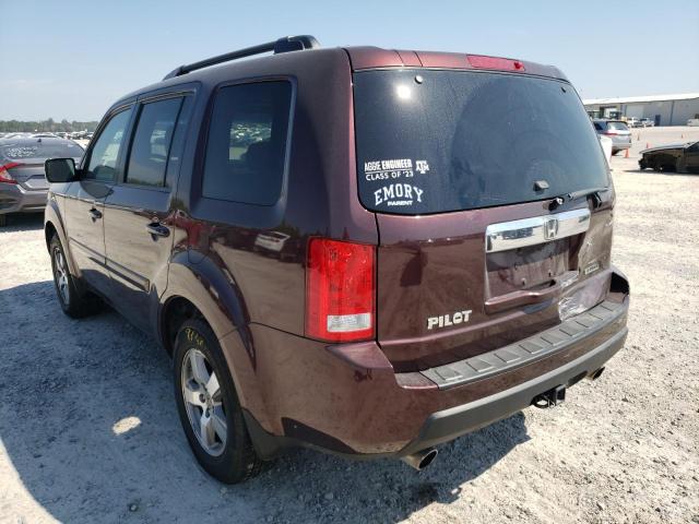 Photo 3 from auction – 2010 HONDA PILOT EXL with VIN 5FNYF4H61AB024246