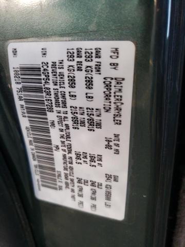 Photo 10 from auction – 2003 CHRYSLER TOWN & COU with VIN 2C4GP54L03R167299