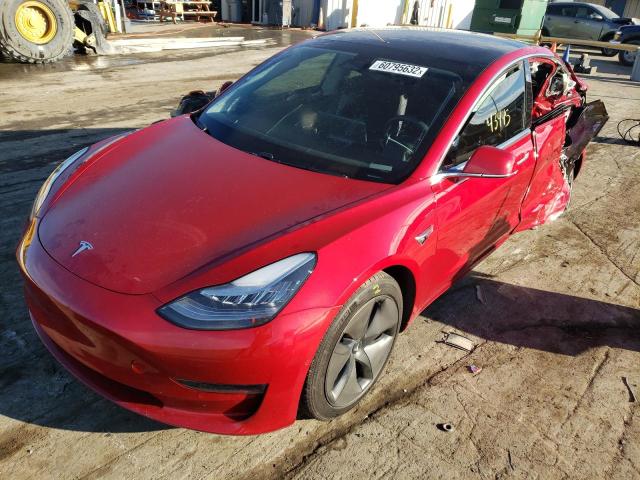 Photo 2 from auction – 2020 TESLA MODEL 3 with VIN 5YJ3E1EAXLF783534