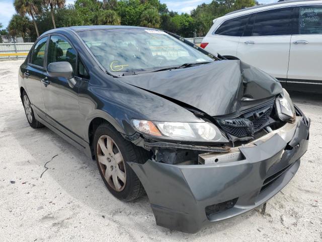 HONDA CIVIC LX 2009 with VIN 19XFA16589E050522 - Photo from auction