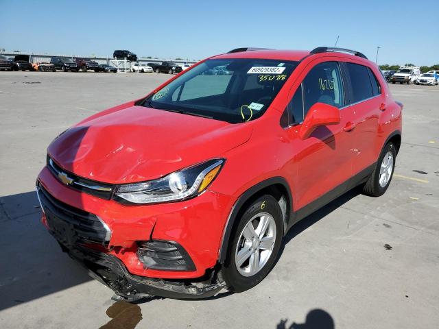 Photo 2 from auction – 2020 CHEVROLET TRAX 1LT with VIN KL7CJLSB4LB350778
