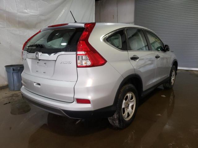 Photo 4 from auction – 2016 HONDA CR-V LX with VIN 5J6RM4H30GL014632