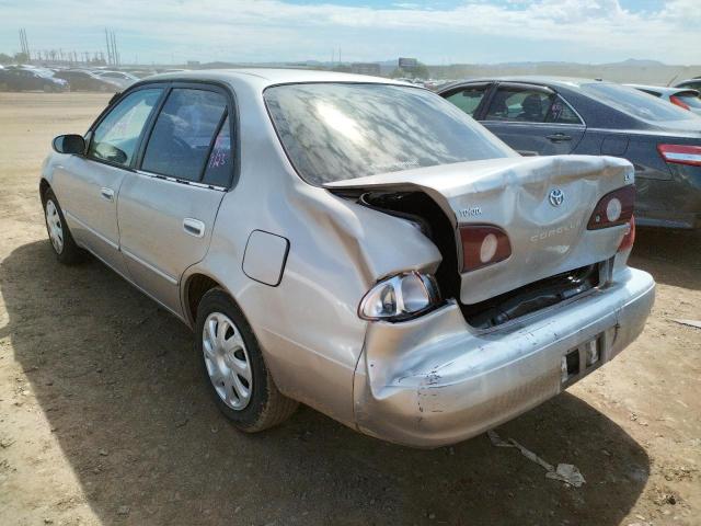 Photo 3 from auction – 2001 TOYOTA COROLLA CE with VIN 1NXBR12E11Z518850