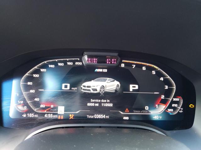 Photo 8 from auction – 2022 BMW M8 with VIN WBSAE0C05NCJ08095