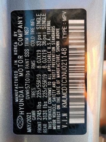 Photo 10 from auction – 2022 GENESIS GV70 BASE with VIN KMUMCDTCXNU021148