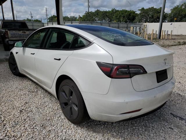 Photo 3 from auction – 2021 TESLA MODEL 3 with VIN 5YJ3E1EA2MF016309