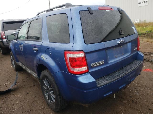 Photo 3 from auction – 2009 FORD ESCAPE XLT with VIN 1FMCU93759KB62699