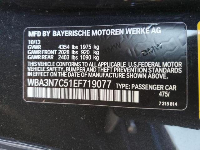 Photo 10 from auction – 2014 BMW 428 I with VIN WBA3N7C51EF719077