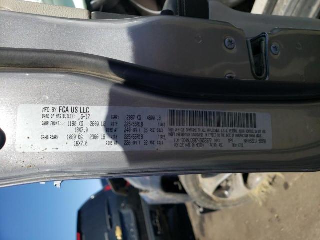 Photo 10 from auction – 2017 JEEP COMPASS LA with VIN 3C4NJDBB7HT656977