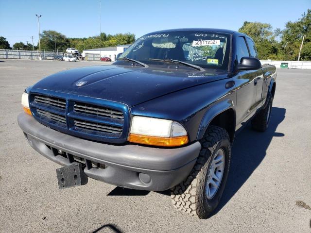 Photo 2 from auction – 2003 DODGE DAKOTA SXT with VIN 1D7HG12X93S254898