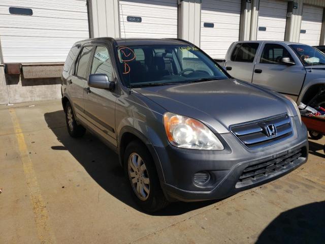 HONDA CR-V EX 2005 with VIN JHLRD78855C011597 - Photo from auction
