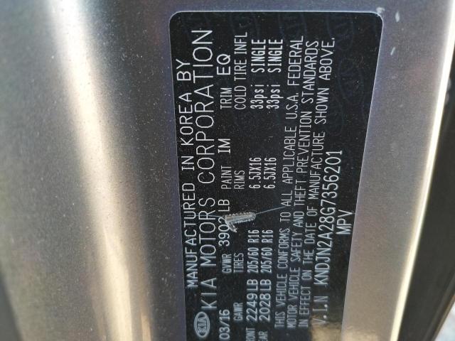 Foto 10 de la subasta – 2016 KIA SOUL con VIN KNDJN2A28G7356201