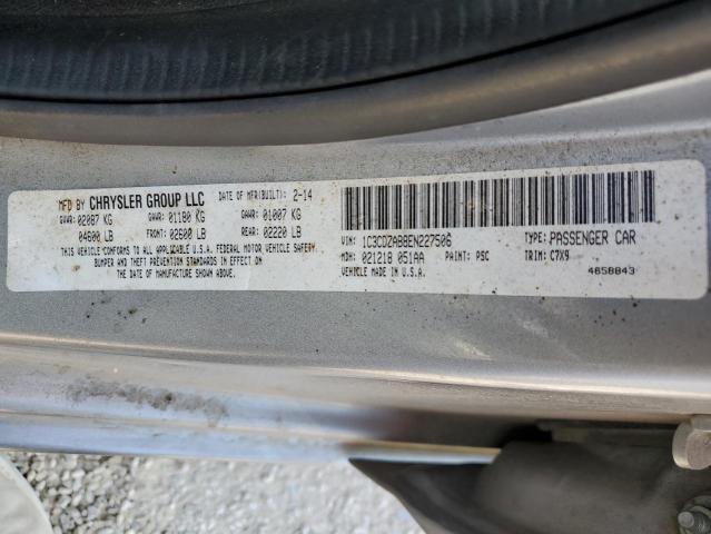 Photo 10 from auction – 2014 DODGE AVENGER SE with VIN 1C3CDZAB8EN227506