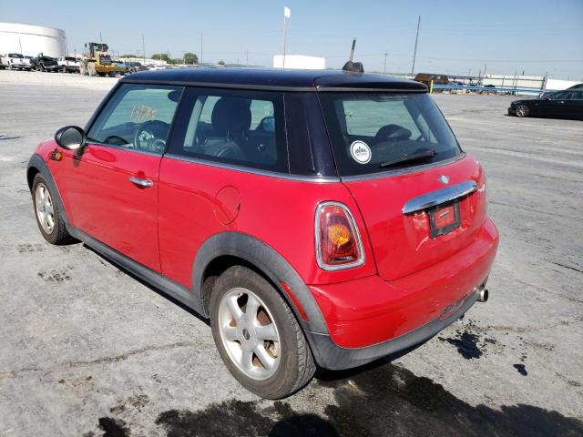 Photo 3 from auction – 2010 MINI COOPER with VIN WMWMF3C57ATZ23565