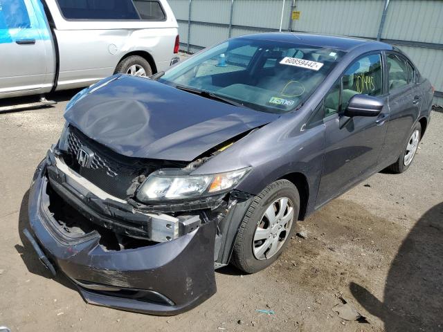 Photo 2 from auction – 2015 HONDA CIVIC LX with VIN 19XFB2F59FE230431
