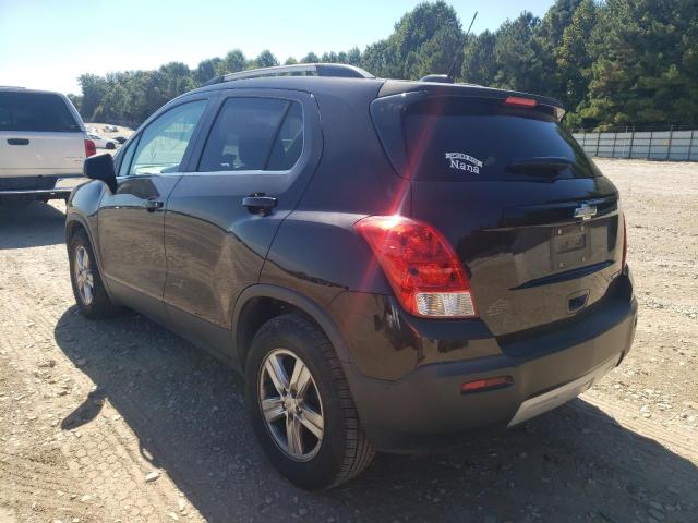 Photo 3 from auction – 2015 CHEVROLET TRAX 1LT with VIN KL7CJLSB2FB127708