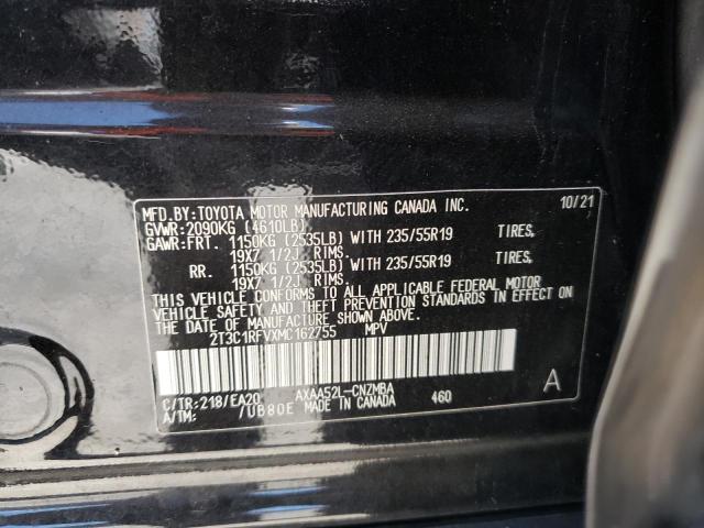 Photo 10 from auction – 2021 TOYOTA RAV4 XLE P with VIN 2T3C1RFVXMC162755