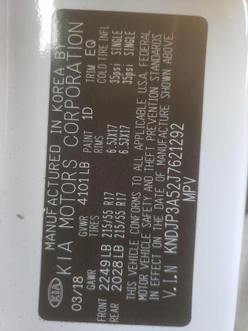 Photo 10 from auction – 2018 KIA SOUL + with VIN KNDJP3A52J7621292