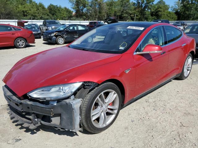 Photo 2 from auction – 2014 TESLA MODEL S with VIN 5YJSA1H18EFP33186