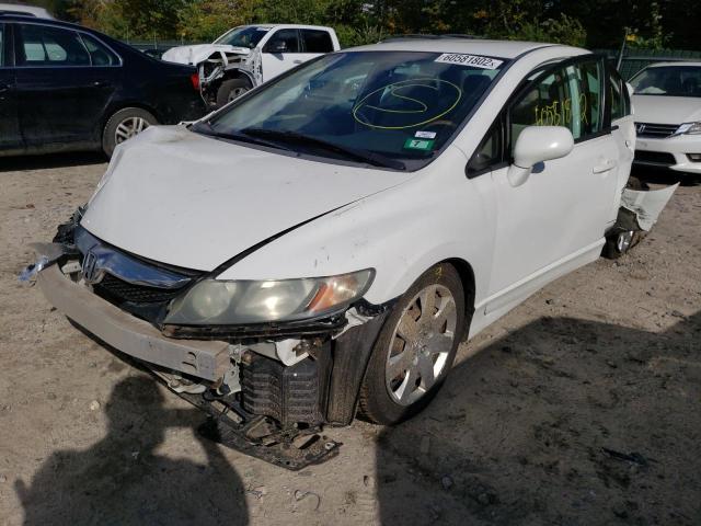Photo 2 from auction – 2010 HONDA CIVIC LX with VIN 2HGFA1F56AH508262