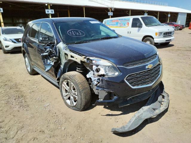 CHEVROLET EQUINOX LS 2016 with VIN 2GNALBEK8G1117803 - Photo from auction