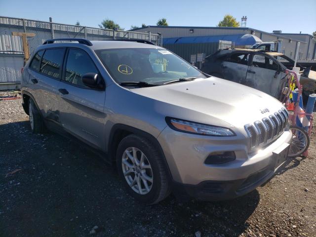 JEEP CHEROKEE S 2016 with VIN 1C4PJLAB4GW302962 - Photo from auction