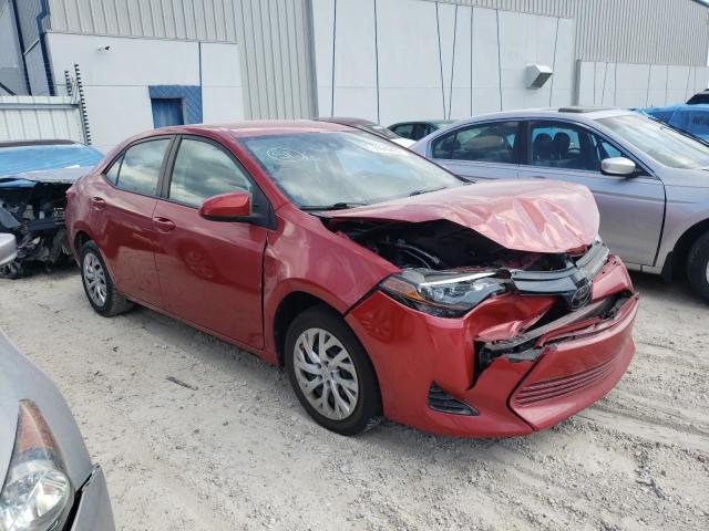TOYOTA COROLLA L 2018 with VIN 5YFBURHE7JP820438 - Photo from auction