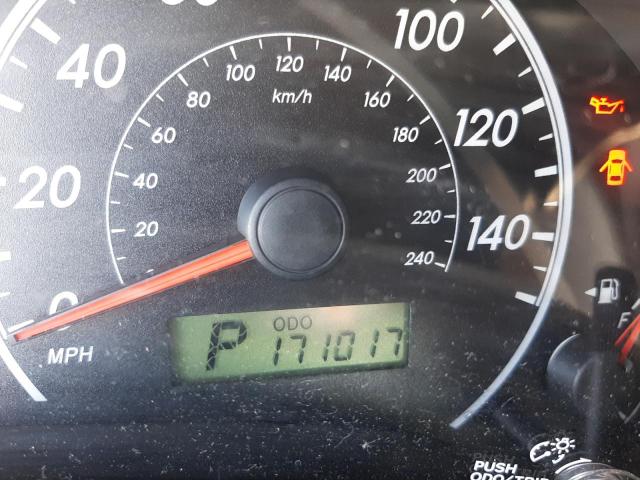 Photo 8 from auction – 2010 TOYOTA COROLLA BA with VIN 2T1BU4EE1AC389585
