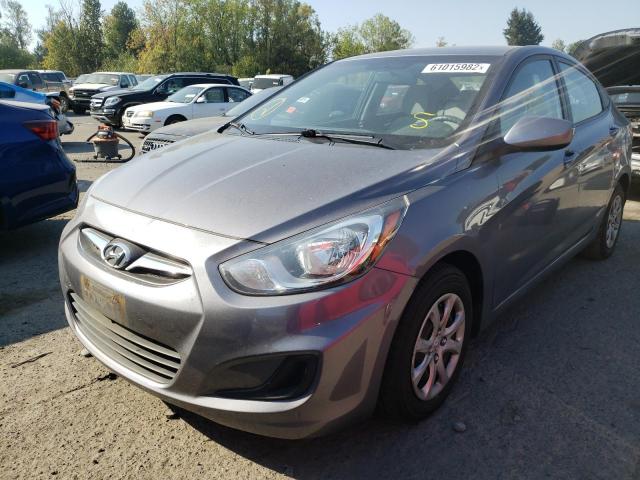 Photo 2 from auction – 2014 HYUNDAI ACCENT GLS with VIN KMHCT4AE4EU741141