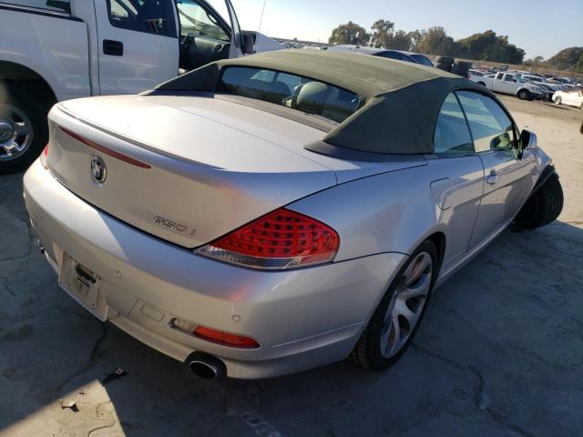 Photo 4 from auction – 2006 BMW 650 I with VIN WBAEK13496CN77599