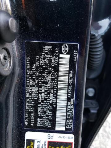 Photo 10 from auction – 2014 TOYOTA CAMRY L with VIN 4T4BF1FK4ER344325