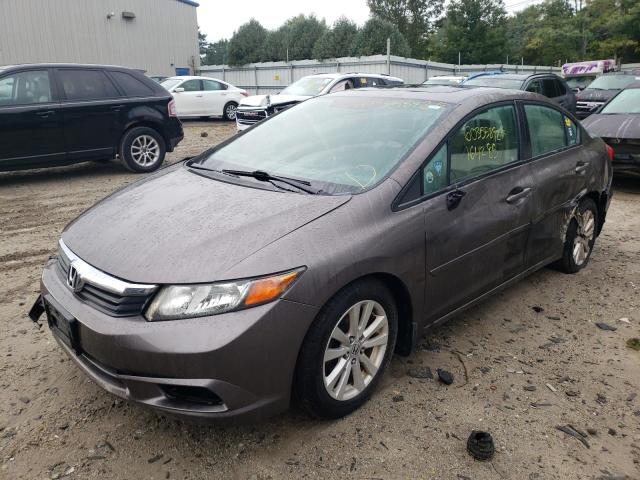 Photo 2 from auction – 2012 HONDA CIVIC EX with VIN 2HGFB2F86CH552780