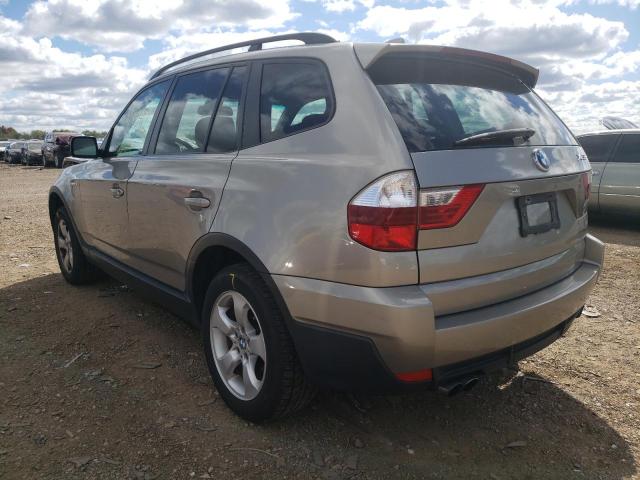 Photo 3 from auction – 2007 BMW X3 3.0SI with VIN WBXPC93437WF10400