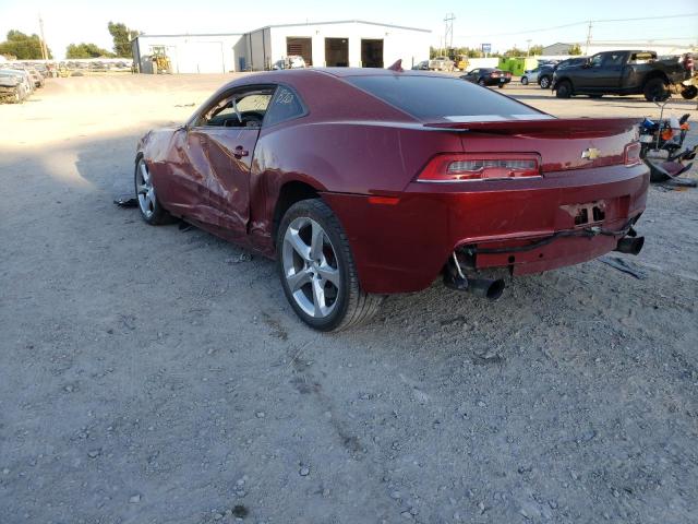 Photo 3 from auction – 2015 CHEVROLET CAMARO 2SS with VIN 2G1FK1EJ4F9218414