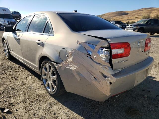 Photo 3 from auction – 2009 LINCOLN MKZ with VIN 3LNHM26T09R628069